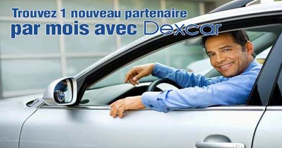 Avis Dexcar 1 nouveau partenaire par mois